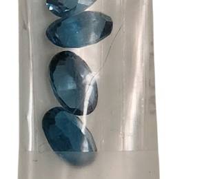 Blue Cut Stones 