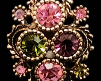 Colorful Cocktail Ring 