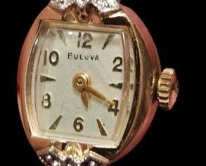 Vintage 10k Bulova Watch 