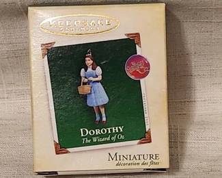 2 Hallmark Miniatures Ornaments Movies