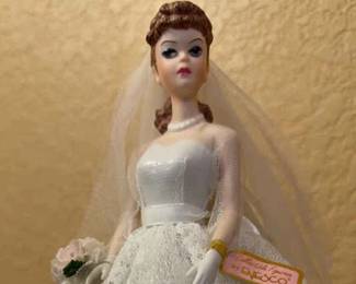 Barbie Wedding Day 1959 Musical Figurine From Enesco