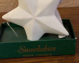 Department 56 Snow Babies Bisque Ornament