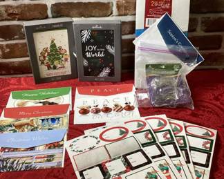 Christmas Station CardsTags BoxesChristmas Ornament Hangers