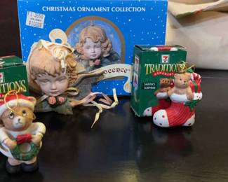711 Traditions Ornament 2 And Christmas Ornament Collection Angelic Innocence