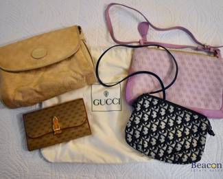 Gucci and Dior