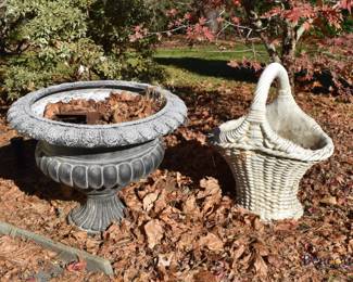 Concrete planters