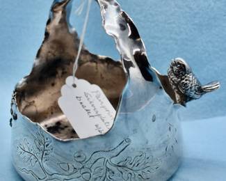 Pairpoint silverplate basket