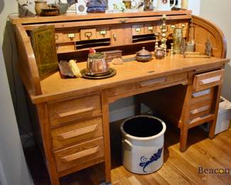 Oak desk