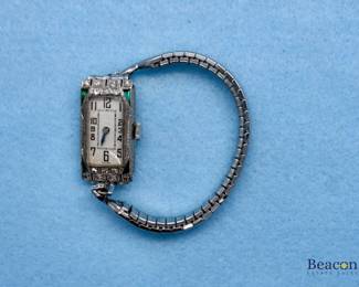 18K and diamond watch