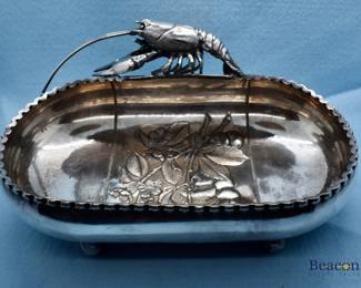 Silverplate lobster dish