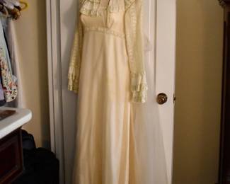 Antique wedding dress