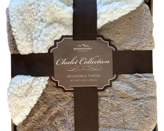 Chalet Collection Reversible Throw