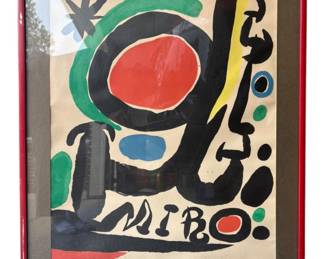Joan Miro Galaxy Lithograph Poster