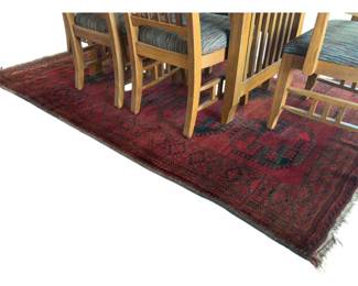 Hand Woven Wool Area Rug