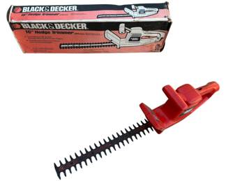 Black Decker 16 Hedge Trimmer