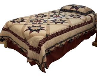 Twin Size Quilt Pillow Sham