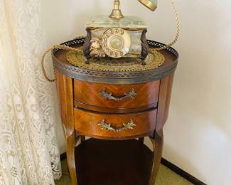 True Legacy Premium - Vintage 18k Gold plated marble phone. 