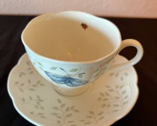 True Legacy Premium: Limoges “Butterfly Meadow” Cup & Saucer