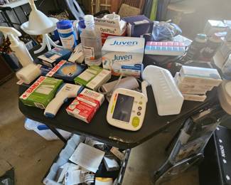 Blood Pressure Cuff, Diabetic Supplies, Adult Diapers, Bandages