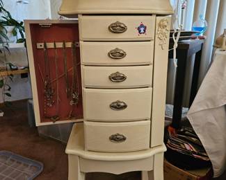 Tall Jewelry Cabinet