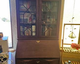 Chippendale Style Antique Secretary
