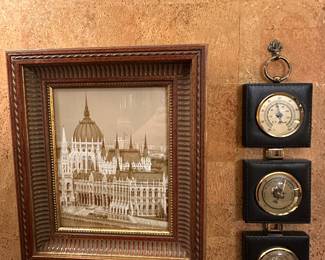 French style barometer