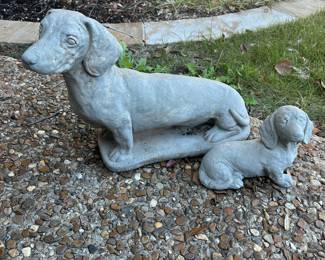 Concrete dachsunds