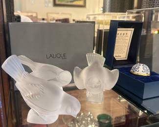 Lalique birds