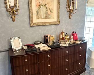 Ethan Allen "Lewis" triple dresser 