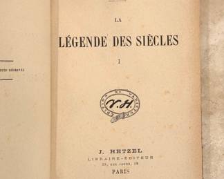 Victor Hugo "Legende Des Siecles" Volume I