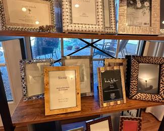 Designer picture frames, all sizes and styles!!