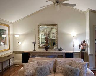 Henredon custom 2 cushion sofa