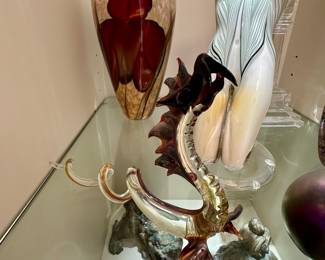 Jake Albright glass "Throat of the Phoenix"