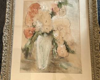 Frances Fischler Watercolor on rice paper
