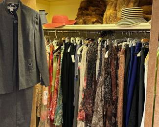 Women's clothes, hats 