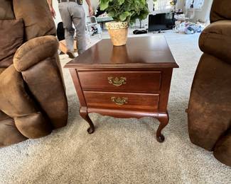 Mahogany end table