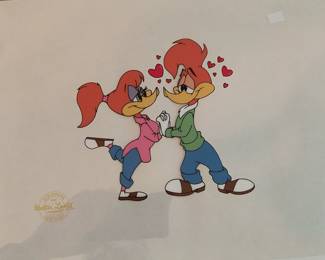 Cartoon Serigraph