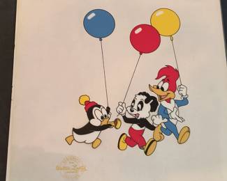 Cartoon Serigraph