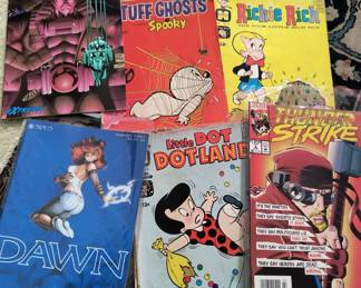 Lots of Vintage Comic Books