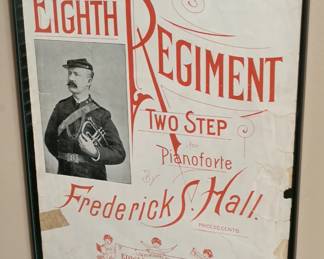 Vintage Framed Sheet Music