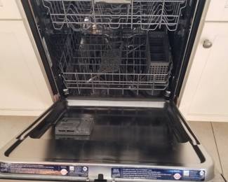 KitchenAid dishwasher with stainless steel interior