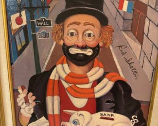 5 Red Skelton paintings
Asking $200 each or $800 for all five