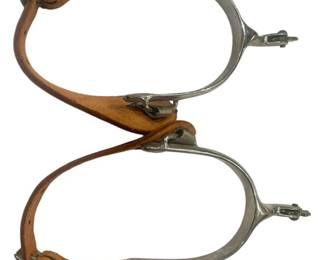 Vintage Spurs WLeather Strap 