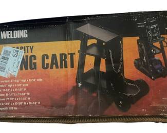 NEW Chicago Electric 100 Lb Welding Cart 