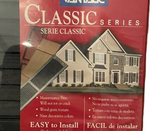 NEW Vantage Classic Series Black Shutters 