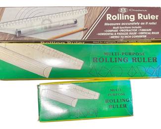 Multi Purpose Rolling Rulers 