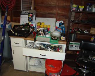 Misc. cleaning and garage products