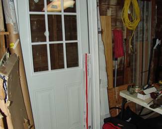 Brand new outside door
