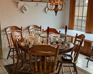 Solid wood dining room furniture