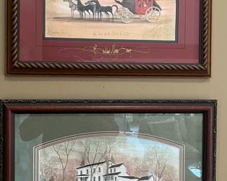 More Buckley Moss prints, signed by artisty